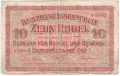 Germany 2 10 Rubel, 17. 4.1916